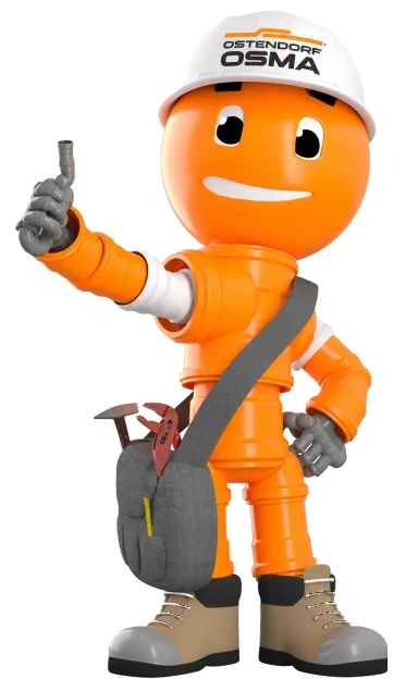 Osmák — maskot společnosti OSMA